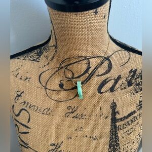 Gold tone Stone Pendant